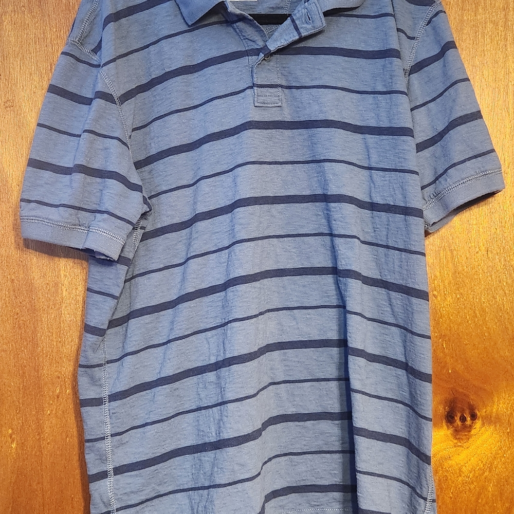 Eddie Bauer Men's Tall Large Short Sleeve Polo Shirt